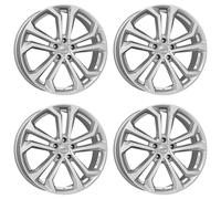 4 Cerchi Dezent TA silver 8.0Jx19 5x108 per Volvo C30 C70 EX30 S40 S60 S80 S90 V