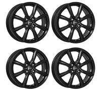 Cerchi in Lega Dezent TN black 7.0Jx18 ET38 4x100 per Toyota Aygo Cordoba Coroll