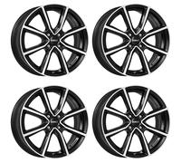 4 Cerchi Dezent TN dark 6.0Jx15 4x100 per Fiat Punto Grande
