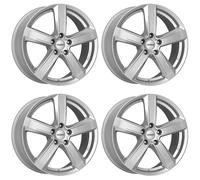 4 Cerchi Dezent TU silver 6.5Jx16 5x112 per Audi A3