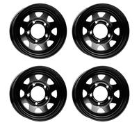 4 Cerchi Dotz Dakar dark 6.0Jx15 5x139.7 per Daihatsu Feroza Rocky Wildcat