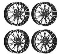 4 cerchi Dotz Fuji Dark 8.0Jx18 ET48 5x112 compatibili con Mercedes Benz A B C CLA E Eqa (H243) GLA GLB