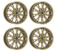 4 Cerchi Dotz Fuji gold 7.5Jx18 5x112 per Volkswagen Beetle Caddy Eos Golf ID.3
