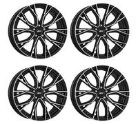 AEZ Wheels Cerchio in lega Toronto Dark 8x18 5x112 Nero/Lucidato Q65