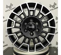 4 Cerchi in lega compatibili per DR EVO CROSS 4 - PK8 da 17" 6 FORI, MAK NUOVI