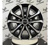 4 Cerchi in lega compatibili per Fiat Ducato Light Camper da 16" NUOVI, OFFERTA