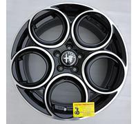 4 CERCHI IN LEGA NAD DA 18 ET33 ALFA ROMEO GIULIA STELVIO GIULIETTA 159