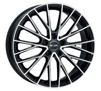 4 Cerchi MAK SPECIALE 8.5X19 + 9.5X19 BLACK MIRROR DOPPIA MISURA BMW SERIE 3 4 5