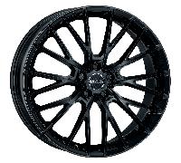 4 Cerchi MAK SPECIALE 8.5X19 + 9.5X19 GLOSSY BLACK DOPPIA MISURA BMW SERIE 3 4 5