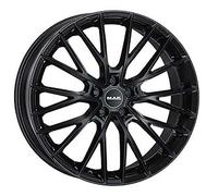 4 Cerchi MAK SPECIALE 8.5X19 + 9.5X19 GLOSSY BLACK DOPPIA MISURA E S