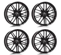 4 Cerchi Rial Kibo 8.0Jx18 ET48 5x112 SWHP per BMW 1 2 X1 X2