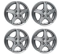 4 Cerchi Rial Kodiak 6.0Jx15 ET23 4x108 GRAP per CITROEN C2 C3 C4 DS3
