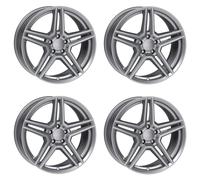 4 Cerchi Rial M10 8.5Jx20 ET29 5x112 GRA per AUDI A4 A5 A6 A7 A8 Q5 S4 S5 S6 S7