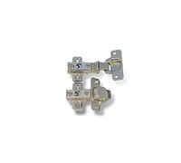 4 cerniere a tazza per mobili, con battuta a angolo di 45° gradi