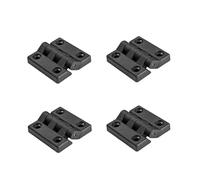 4 cerniere in plastica da 65 x 65 mm, per giardino, barca o ingegneria meccanica. Queste cerniere sono versatili