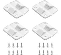 4 cerniere in plastica per raffreddamento da campeggio con kit di cerniere a vite per Coleman Cooler