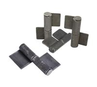 4 cerniere saldabili a sollevamento, 59 x 80 mm, resistenti, da saldare, cerniera per porta staccabile, per rampa di rimorchio, cancello, porta, spessore 2,35 mm (14#)