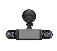 4-Channel Dash Cam - 1080P Front, Rear, Left & Right Video Recorder | Quad Lens Driving Camera with 32GB Card, Reversing Image, Blind Spot Monitoring for Trucks, Taxi, RVs & Racing Vehicles