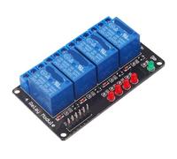 4-Channel Relay Module Low-Level Trigger 3V with Indicator Lights - Control Switch Module