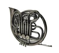 4 chiavi corno francese corno francese Bb Tunes F Tunes orologio rimovibile nichel nero doppio 4 chiavi con accessori per custodia