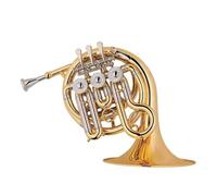 4 chiavi corno francese prestazioni professionali adulti oro lacquer mini 3 chiavi singolo corno francese