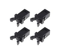 4 chiavistelli di bloccaggio in plastica per pattumiera con coperchio touch compatibile con Brabantia da 3 a 50 litri, portaocchiali da sole