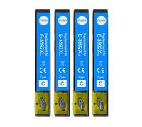 4 Ciano Cartucce d'inchiostro per Epson Workforce Pro WF-4740DTWF, WF-4740DWF