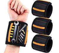 4 cinghie magnetiche con 15 magneti per tenere viti, chiodi e punte da trapano, regali per uomini, papà, marito, donne, gadget fantastici per calze di Natale, idee di compleanno