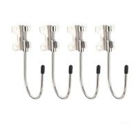 4 cinghie porta attrezzi con pelle e ganci rotanti in metallo, compatibili con vari trapani e utensili a batteria (B)