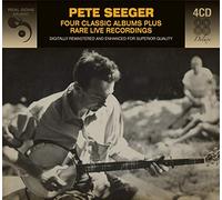 4 Classic Albums Plus Rare Live Recordings Pete Seeger (4 CD)