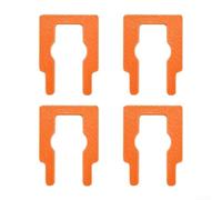 4 clip di fissaggio per cestello lavastoviglie Miele Secure Hold (arancione