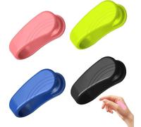 4 clip per alleviare l'emicrania, multi-clolored, clip per massaggio al mal di testa, strumento portatile in silicone per digitopressione, ideale per agopressione, rilassamento, riduzione dello stress