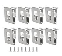 4 clip per cintura, in acciaio inox, per trapano e cintura, ganci di ricambio compatibili con utensili elettrici Dewalt 20 V DCD980 DCD985 DCD980L2 DCD985L2 DCD780