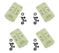 4 clip per cintura per cintura clip per cintura per taglierina K fodera/fondine/taglierina esterna clip da viaggio multifunzione clip per vita quotidiana compagno di pendolari