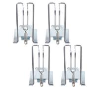 4 clip per inserti per cassetto contanti, clip per inserti in metallo per