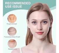 4 Collo Di Sollevamento Strisce E 20 Patch, Viso Trasparente Rassodante Adesivi Di Sollevamento, Creare Un Viso A Forma Di V E Dissolvenza Collo Linee.