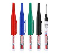 4 COLORI Carpenter Pen 32mm Foro Profondo Punta Lunga Decorazione Penne Acqua Casa B2D5 Costruzione Mano Parte Resistente Strumento Marker