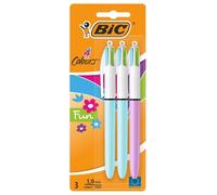 4 Colori Divertimento Penne a Sfera, 3 Confezione - B151559