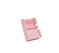 4 Colors Hair Clipper Limit Comb Haircutting Tools Assistant Hair Styling Limited Comb Portable Barbershop Salon Hairdress Tools(Pink)