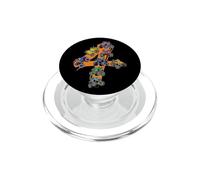 4 ° compleanno Monster Truck 4 anni di età giovane selvaggio PopSockets PopGrip per MagSafe