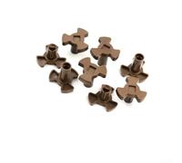 4 componenti di accoppiamento per giradischi per forno a microonde, con guida a rullo e albero del vassoio, progettati per motori da 17 mm e 23 mm (S)