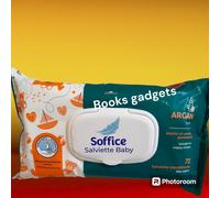 4 Conf. (288 Salviettine Imbevute) Soffice Salviette per lgiene dei Bimbi Argan