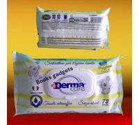 4 Conf. (288 Salviettine Umidificate) Derma Care Baby Detergenti alla Camomilla