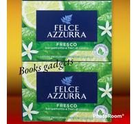 2 Conf. Felce Azzurra (6 Pietre Sapone) Mani Profumo FRESCO Bergamotto Cedro