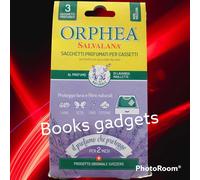 4 Conf. Orphea Salvalana (12 Sacchetti) Profumati x Cassetti Profumo di Lavanda