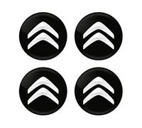4 Confezione da Adesivi per Copriruota per Citroen C4 C5 C3 C2 C1 C4L C6 Picasso Saxo C-Elysee, Coprimozzo, Adesivo per Badge, Accessori per Auto, Accessori Decorativi