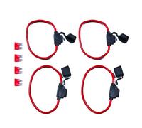 4 Confezione Inlines Fusibili Supporti 40A per Automobilistico Illuminazione E