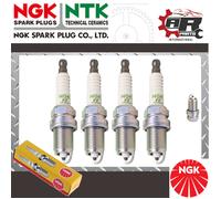 4 Confezione Originale NGK Ricambio Candele BKR5EYA-11 Azione N° 2526 Prezzo