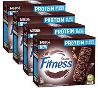 4 Confezioni 16 Barrette Nestlè Fitness Cocoa Protein Senza Zucchero Cereali