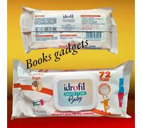 4 Confezioni (288 Salviette) Idrofil Salviettine Baby Detergenti Estratto Argan